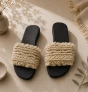 Jute Slide Sandals
