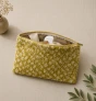Silk Ruching Pouch