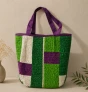 Silk Patchwork Tote