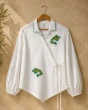 White Shirt Green Fish